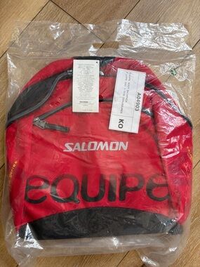 Salomon Prolink Equipe Series Boot Backpack NEW Red Black